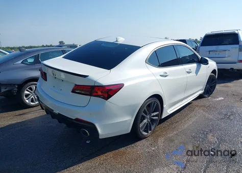2019 Acura Tlx Tech A-Spec Pkgs from USA, damaged, VIN 19UUB3F63KA001795